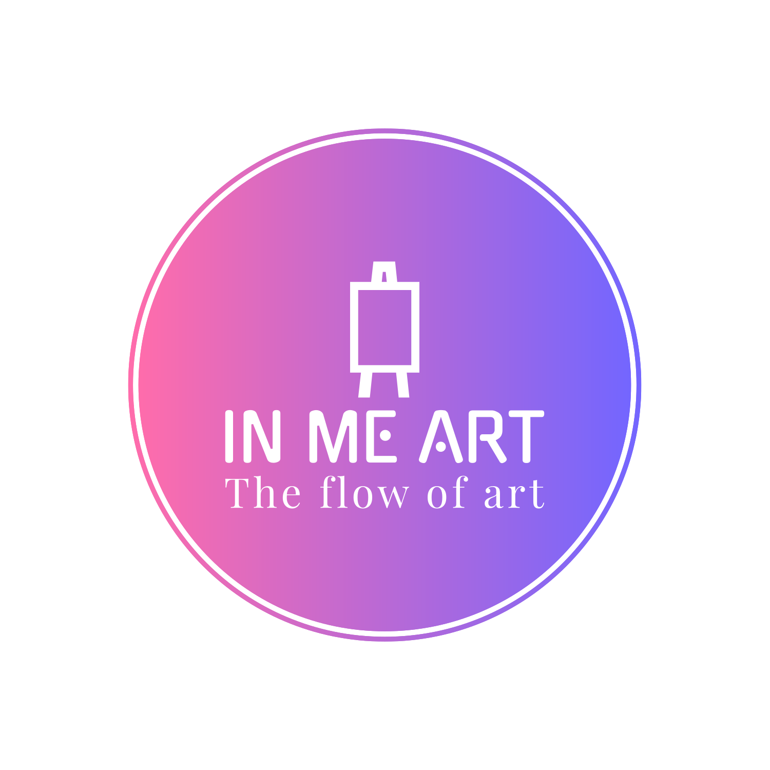 In me art logotipas